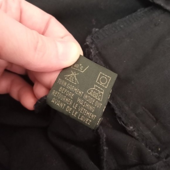 Black Tye Dye Suko Jean Jacket Sz Medium - Picture 5 of 9